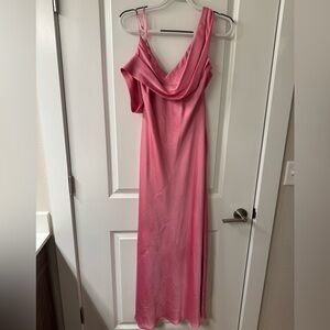 Gianni Bini size 6 formal shoulder draped maxi dress